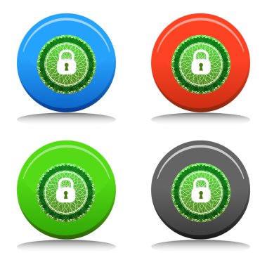 Kilit güvenlik mührü