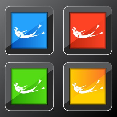 Tüplü tekme düğmesi