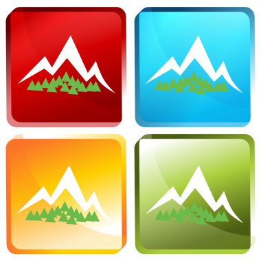 Dağ orman düğmesi