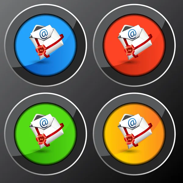 E-posta hediye kutsal kişilerin resmi düğme