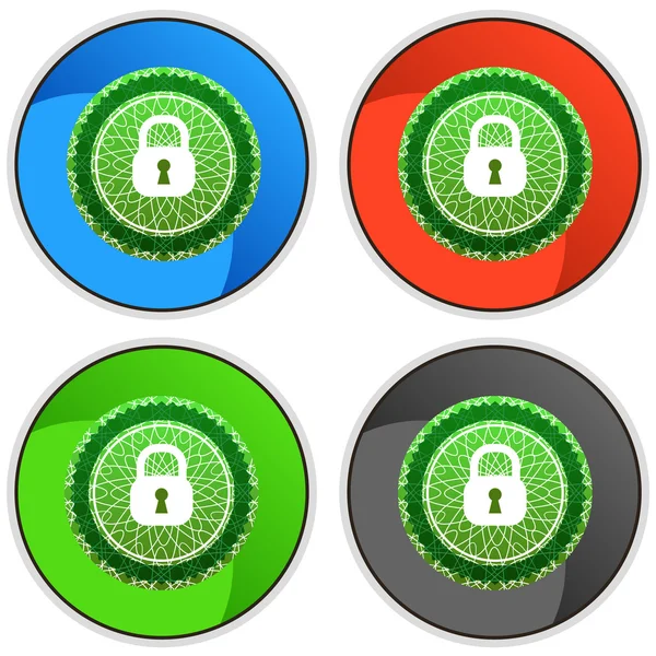 Lock Security Seal — Stock Vector