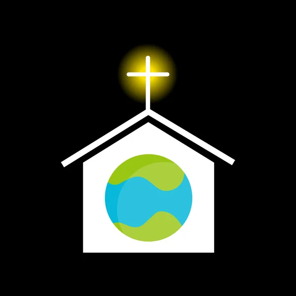 Religion dans le monde — Image vectorielle