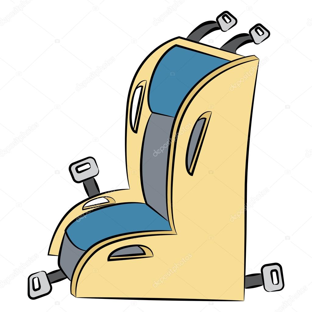 Child Car Seat Cartoon Stock Vector Image by ©cteconsulting #81178536