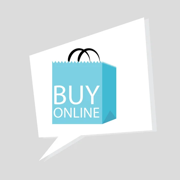 Buy Online Icon — Stock Vector