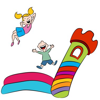 Download Bounce House Free Vector Eps Cdr Ai Svg Vector Illustration Graphic Art