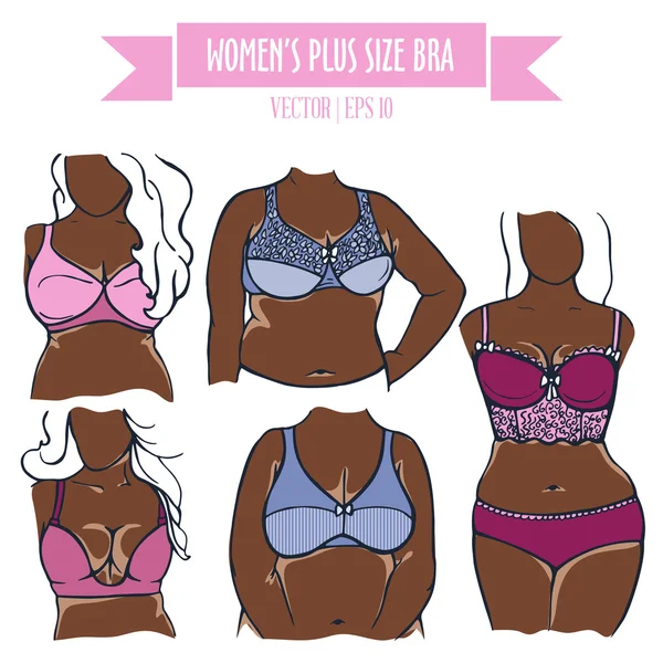 Koyu tenli kadınlar artı için renkli sutyen tür boyutu