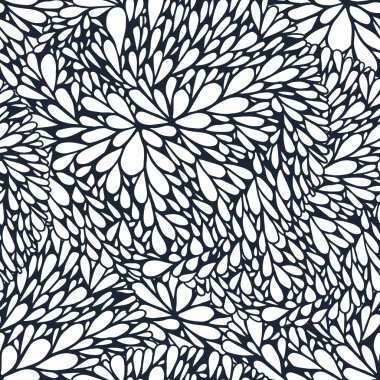 Doodle daireler anahat süs seamless modeli