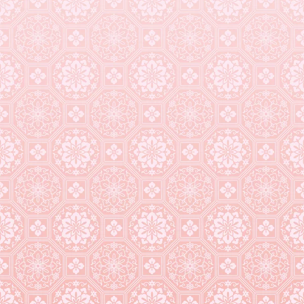 Fondo rosa chino — Vector de stock