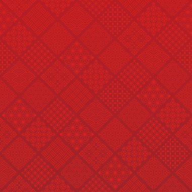 elmas arka plan ile Japon geleneksel tasarım.