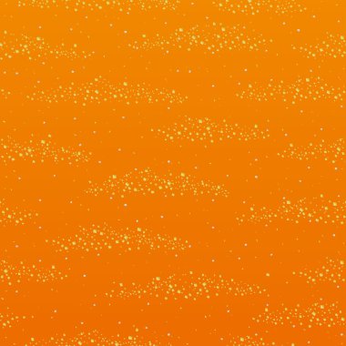 orange background with golden and silver leaf. clipart