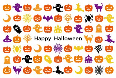 kartı ile Halloween kutsal kişilerin resmi.