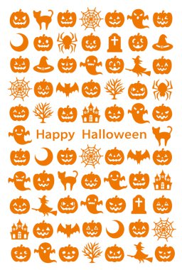 kartı ile Halloween kutsal kişilerin resmi.