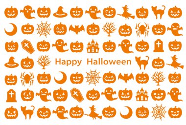 kartı ile Halloween kutsal kişilerin resmi.