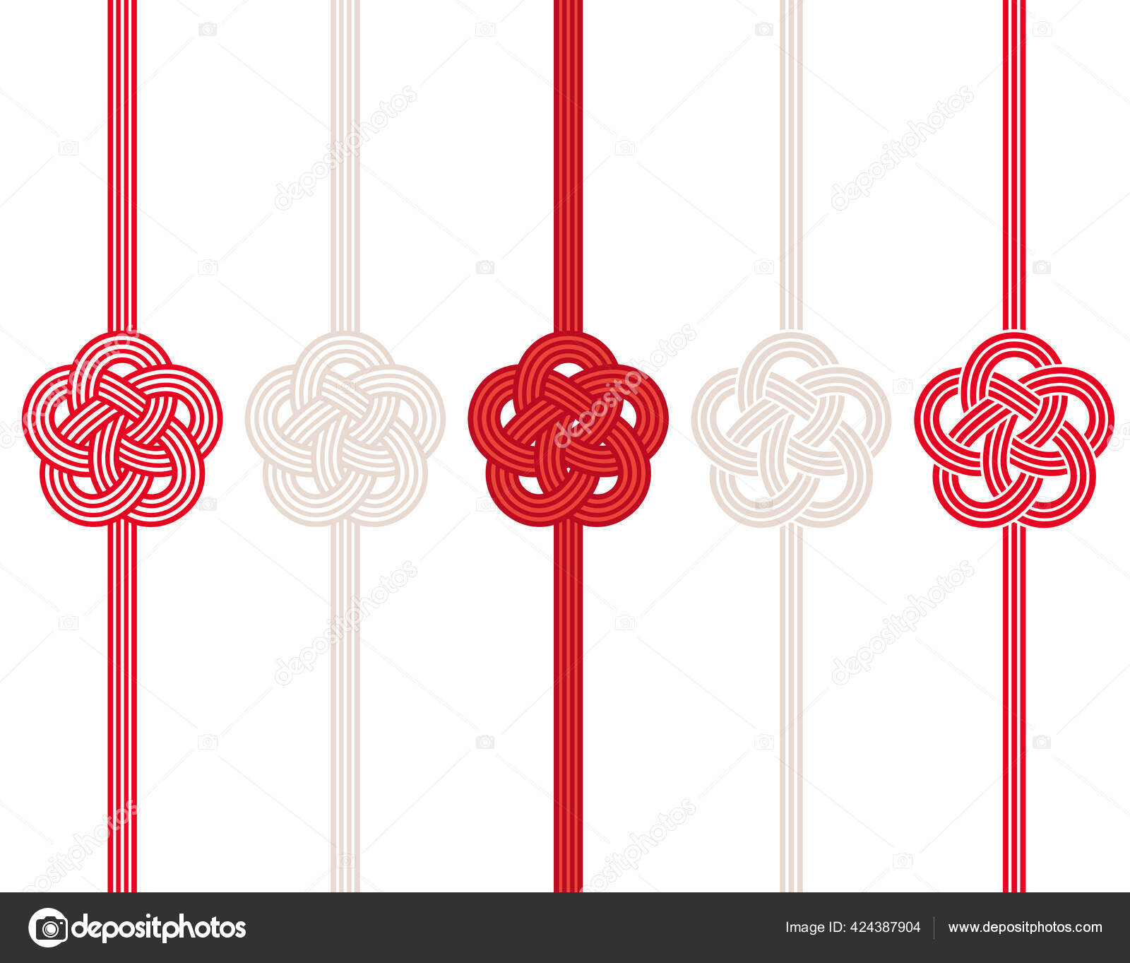 Asian Decoration Mizuhiki Set Decorative Japanese Cord Made