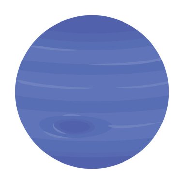 Neptün. Güneş Sistemi gezegeni.