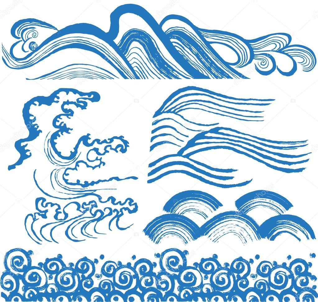 Japanese waves.