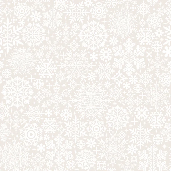 Snow crystals and doilies background. — Stock Vector