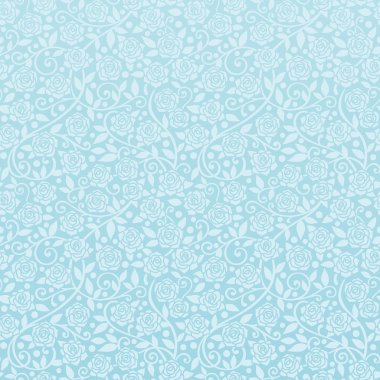 Elegance sorunsuz duvar kağıdı ışık mavi Güllü.
