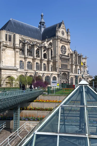 St. Eustache church. — Stock Photo, Image