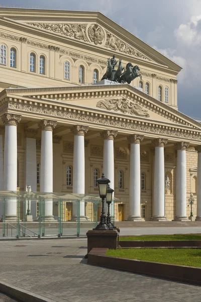 O Teatro Bolshoi de Ópera e Ballet em Moscou, Rússia . — Fotografia de Stock