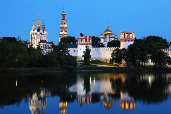 Novodevichy Convent v Moskvě, Rusko. — Stock fotografie