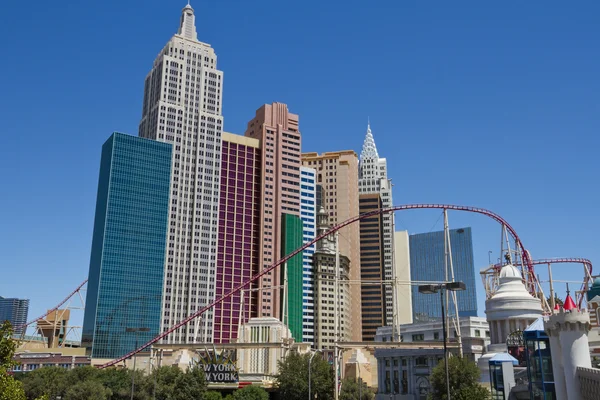 New York New - York Hotel & Casino em Las Vegas, Nevada, EUA . — Fotografia de Stock