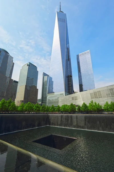 Ground Zero, New York City, Amerikai Egyesült Államok — Stock Fotó