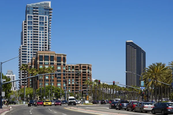 Innenstadt von San Diego, Kalifornien, USA — Stockfoto