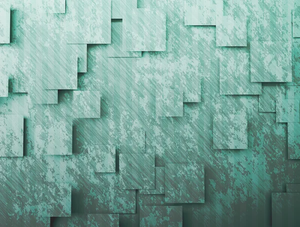 抽象的なさびたグランジ正方形 — ストック写真