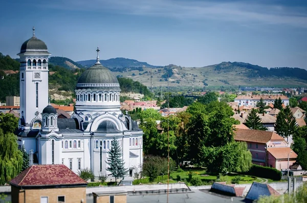 Sighisoara in Romania, Transilvania — Foto Stock