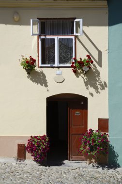 Ortaçağ şehri sighisoara Romanya
