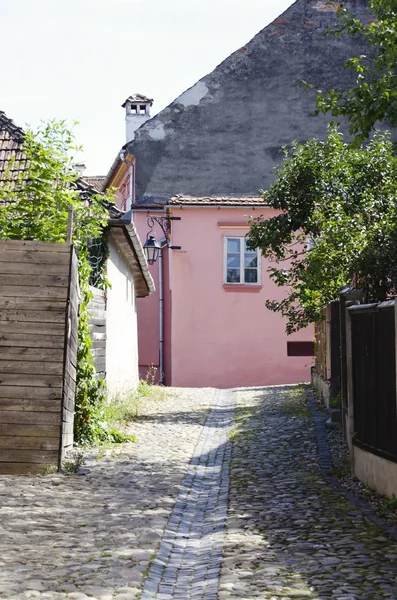 Średniowiecznego miasta sighisoara Rumunii — Zdjęcie stockowe