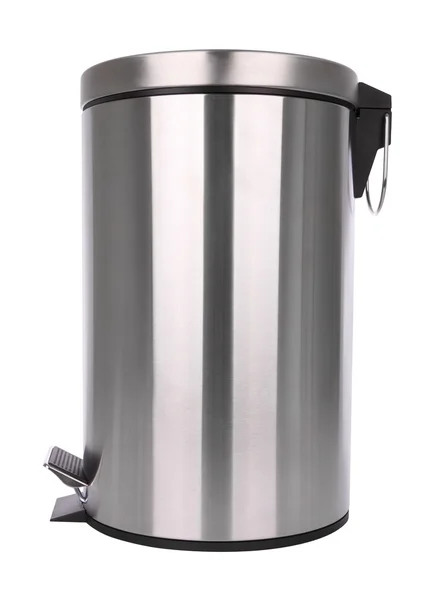 kapalı çöp yüzey üzerinde izole beyaz arka plan kazýyýp.