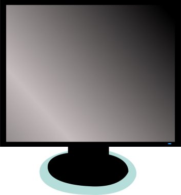 monitör gösteren resim