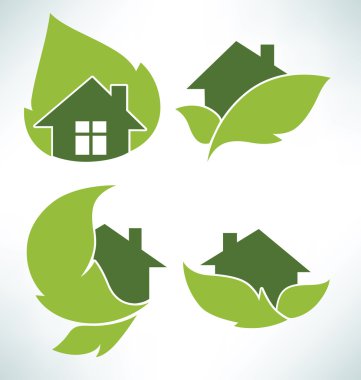 ekolojik evleri işaretleri ve simgeler