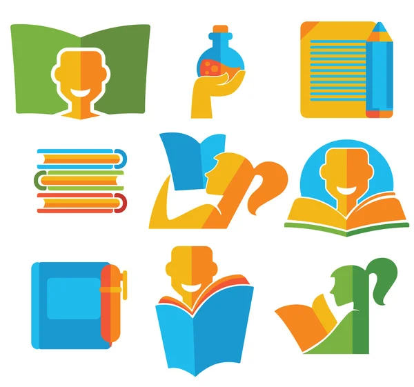 Vector education collection — Stock Vector