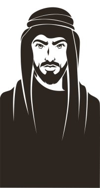 yakışıklı bir Arap adam