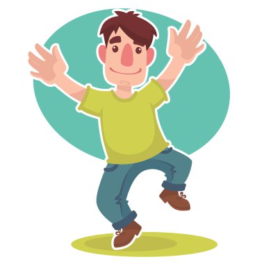 komik karikatür adam