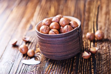 Macadamia fıstığı kase