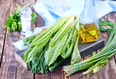 taze yeşillik salatası