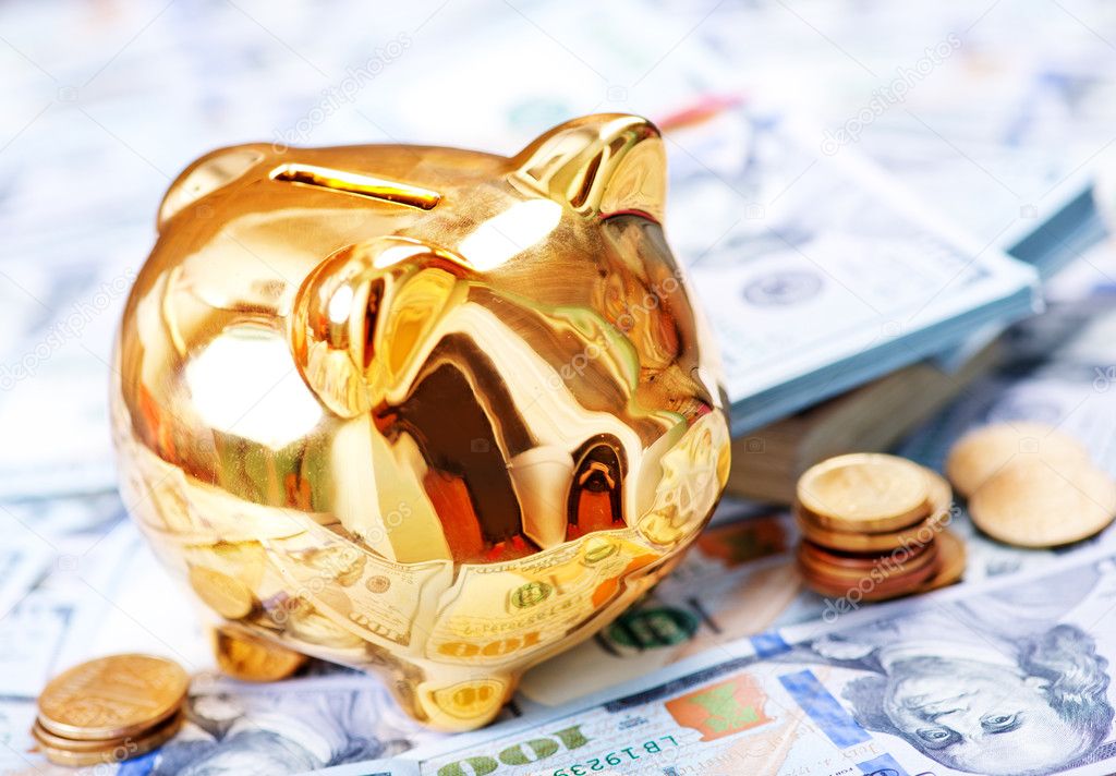 Golden Piggy bank