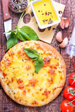 Masada peynirli pizza