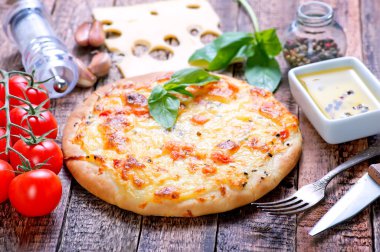 Masada peynirli pizza