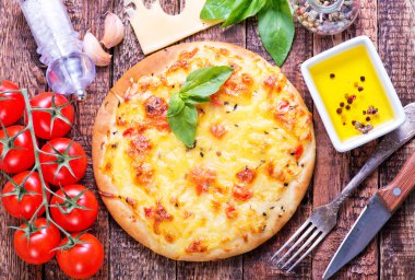 Masada peynirli pizza