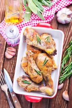 fırında tavuk budu 