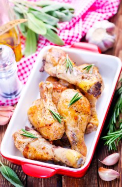 fırında tavuk budu 