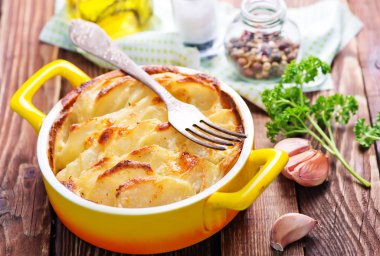 Kase lezzetli fırında patates 