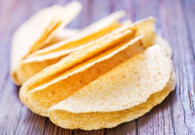 Meksika taco kabukları