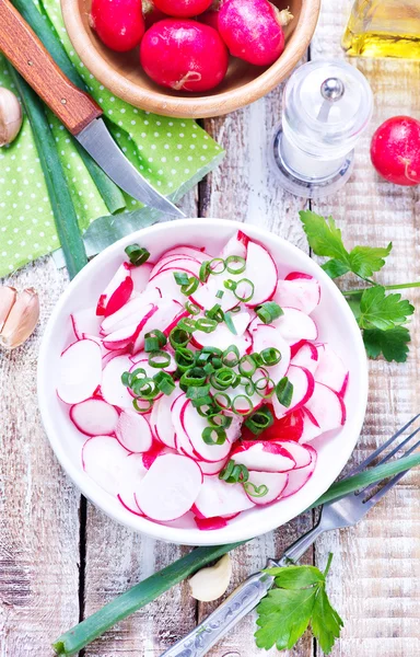 Fresh radish salad — Stock Photo, Image