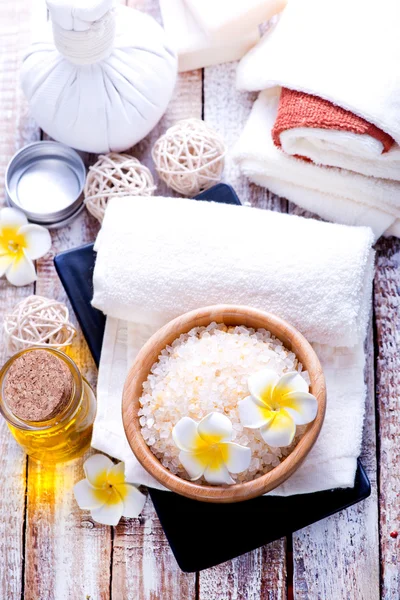 Products for massage and spa — Stock Photo, Image